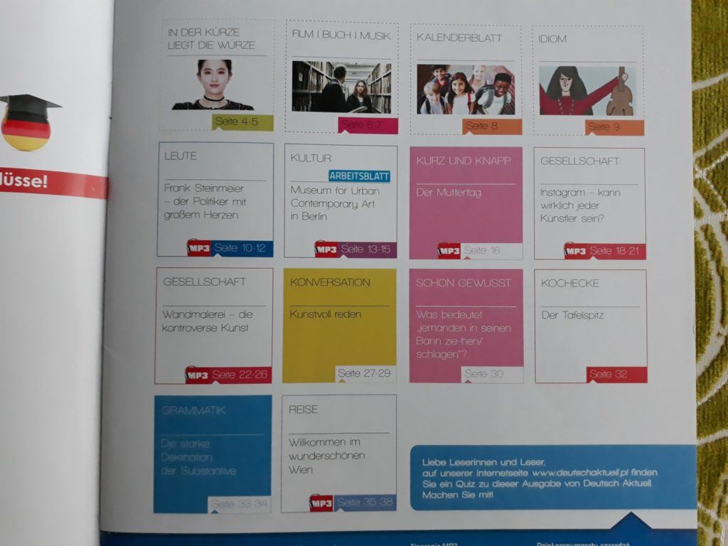 magazyn do nauki języka niemieckiego 